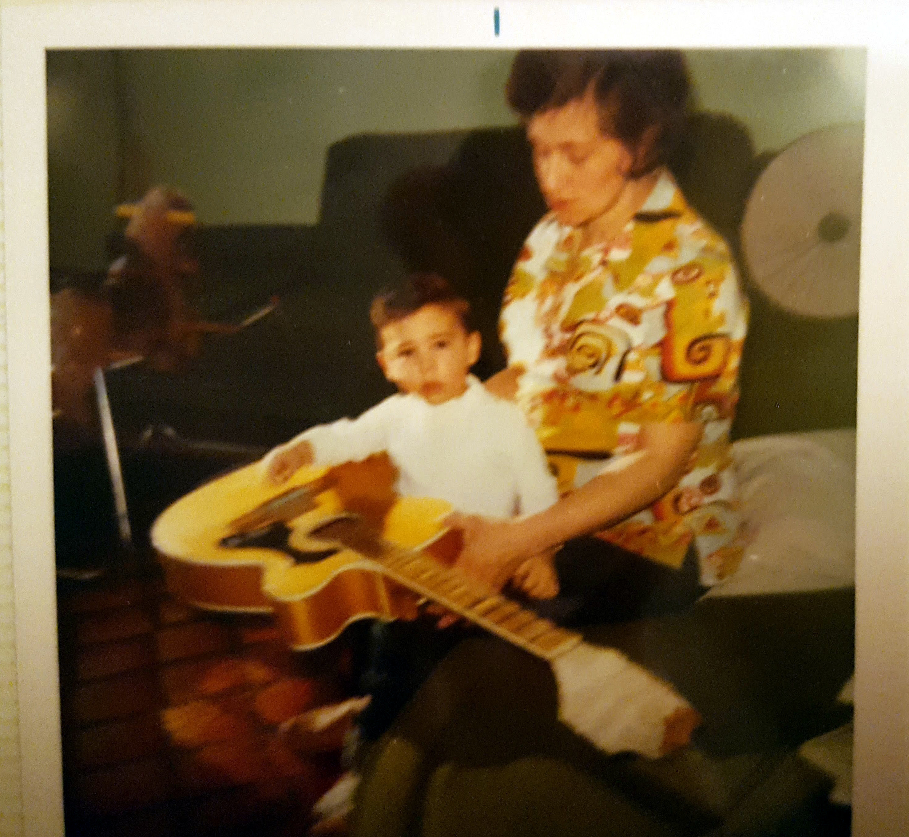 Mom and Me and 'The Guitar'